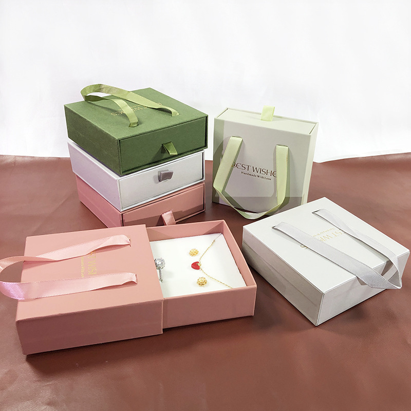 メーカー卸売り流行色引き出しジュエリー包装ピアスジュエリー箱指輪アクセサリー箱ネックレスブレスレット収納|undefined