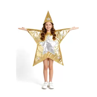 五角星套装装万圣节舞台表演服儿童带帽亲子星星服万圣节儿童服装