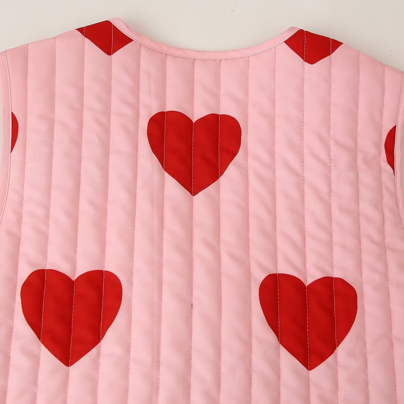 Damen Herbst Neue Street Fashion Love Strap Baumwollweste_voghion.com