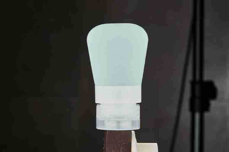 Traje de sub-botella de viaje botella de silicona cosmético a prueba de fugas champú portátil Gel de ducha almacenamiento vacío apretón