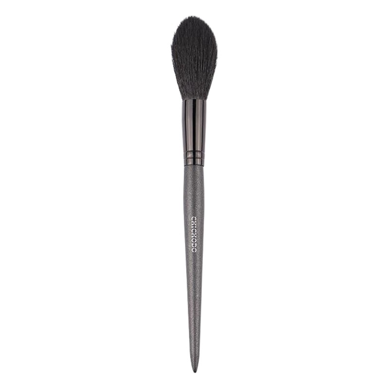 Zhenmeitang CHICHODO cepillo de maquillaje de pelo animal lana resaltar rubor cepillo multifuncional de cerdas suaves