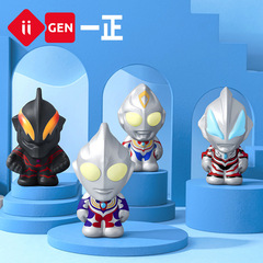 iigen – Official Stationery Ultraman-Shaped Stress-Relief Doll, Slow-Rebound Creative Kids' Decompression Toy