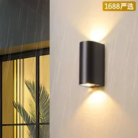 LED-путешествующая водонепроницаемая современная минималистичная настенная лампа для дачного дома для беседки