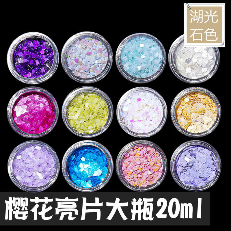 Large Bottle 20ml Petal Sequins DIY Crystal Gel Dropping Sand Mahjong Material Handmade Filler