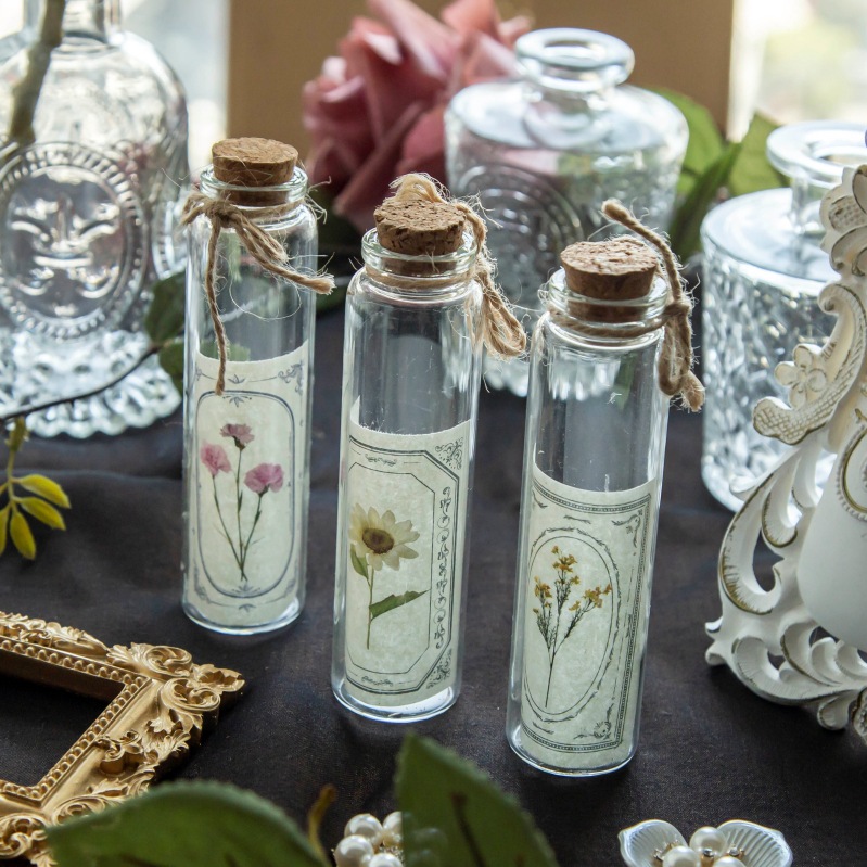 Mo Jing serie de flores bizantinas papel especial nota del libro Notas del mensaje Collage Diario material 8