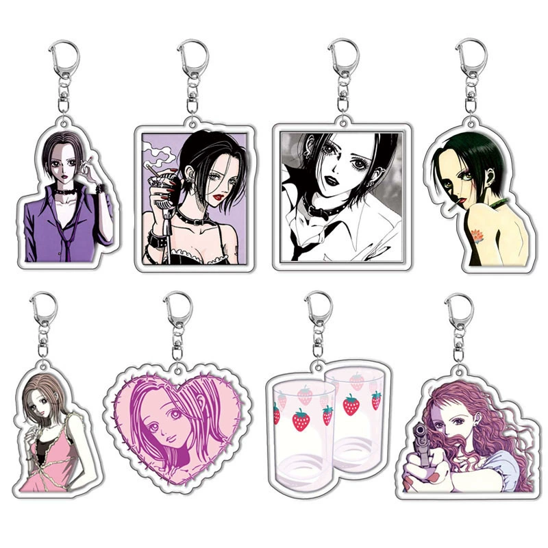 Кольцо-брелок (NANA) Osaki Nana Anime Key Buckle Pendant, 55 мм, многоцветный