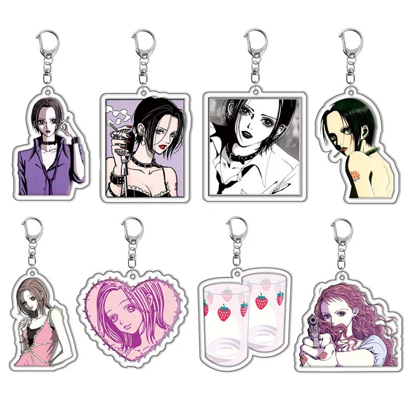 Кольцо-брелок (NANA) Osaki Nana Anime Key Buckle Pendant, 55 мм, многоцветный
