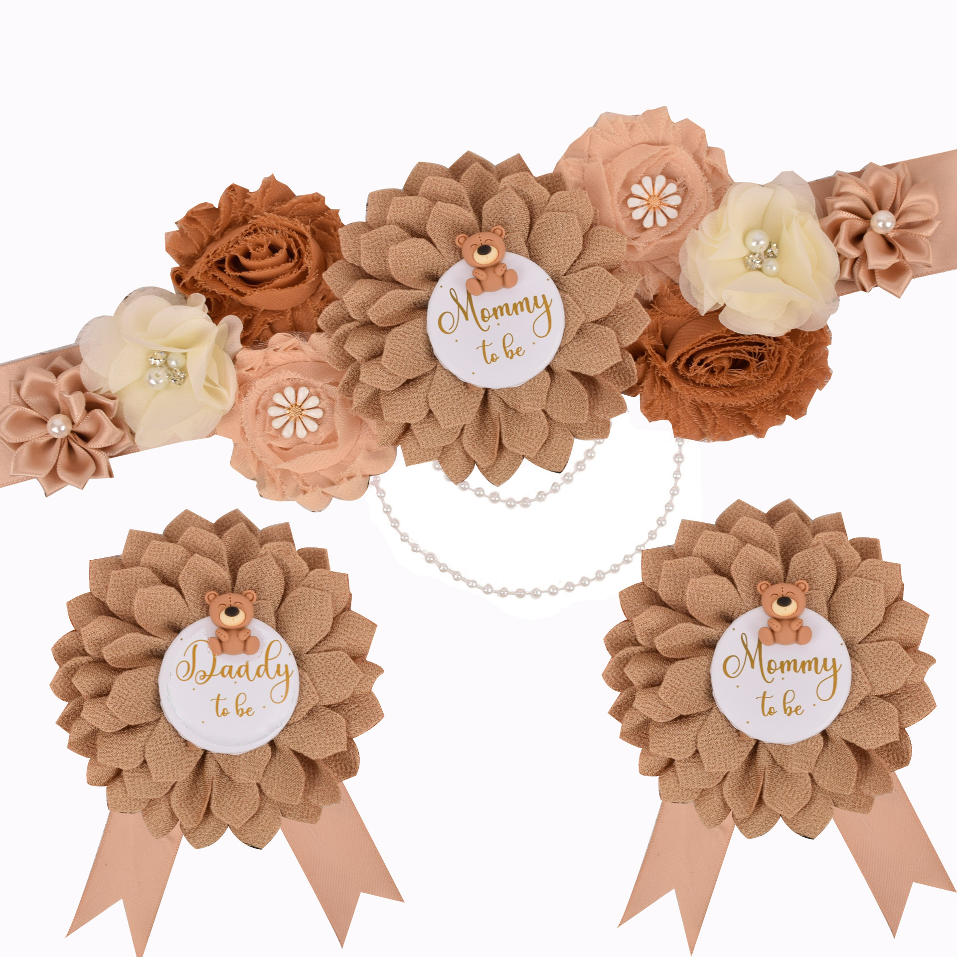 Pregnant Women's Belt Waist Seal Party Theme Decoration Birthday Party Photo Photo to Commemorate Amazon Cross Border