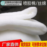 喷胶棉仿丝棉水洗棉高弹棉羽绒棉复衬服装被子被芯家纺用GRS证TC