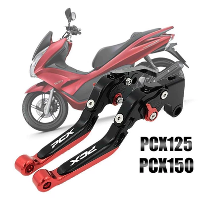 Pcx160/Pcx150 Cbs Motorcycle Retractable Adjustable Brake Clutch Lever Brake Horn Lever Cnc