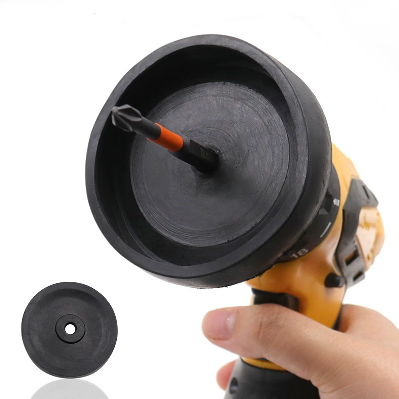 Электрический молоток черный пылезащитный чехол для серого резиновой чаши ударного сверления пробивает отверстия для серого артефакт