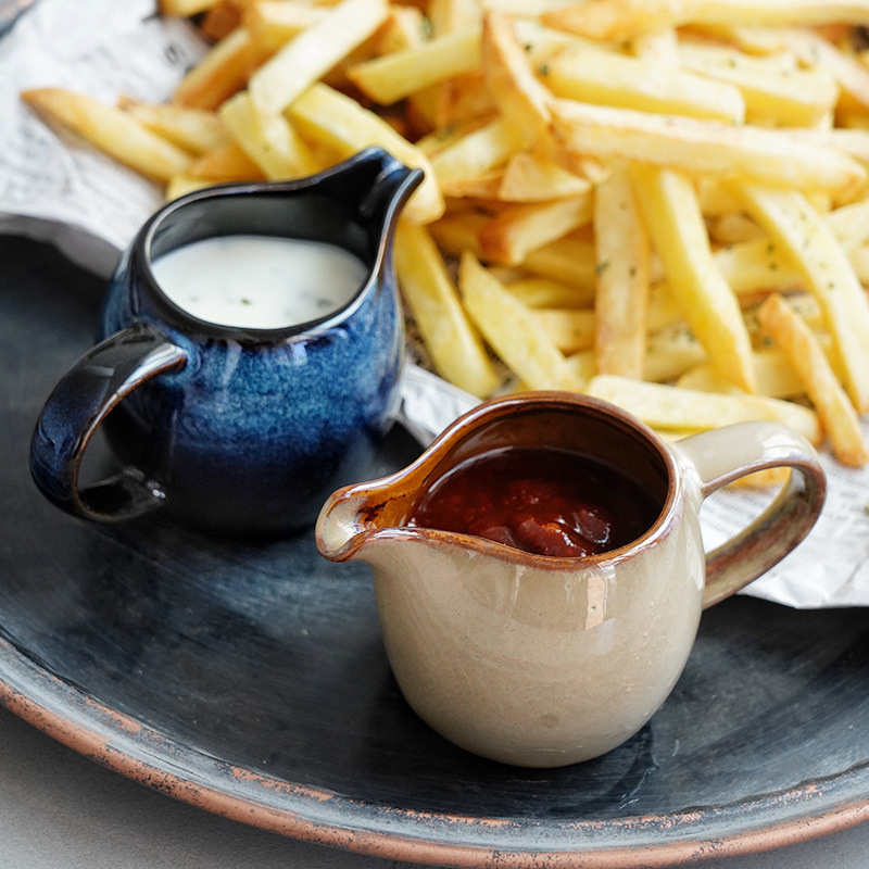 Cross-Border Retro Western Restaurant Milk Cup, Milk Jug, Steak Sauce Cup, Creative Western Restaurant Sauce Cup, Coffee Extraction Milk Cup