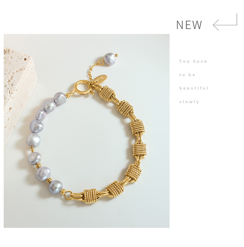 Fashion Geometric Brass Plating Bracelets 1 Piece