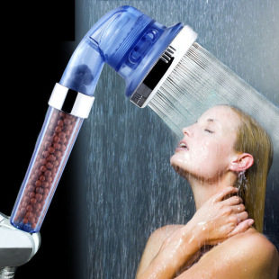 Removable and Washable Pressurized Filter Shower Head Shower Set for Bathing Household Lotus Shower Bathroom Universal Four Points