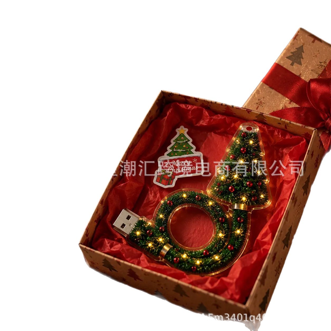 Luz de Proyección USB de Árbol de Navidad de PVC para Navidad image 6