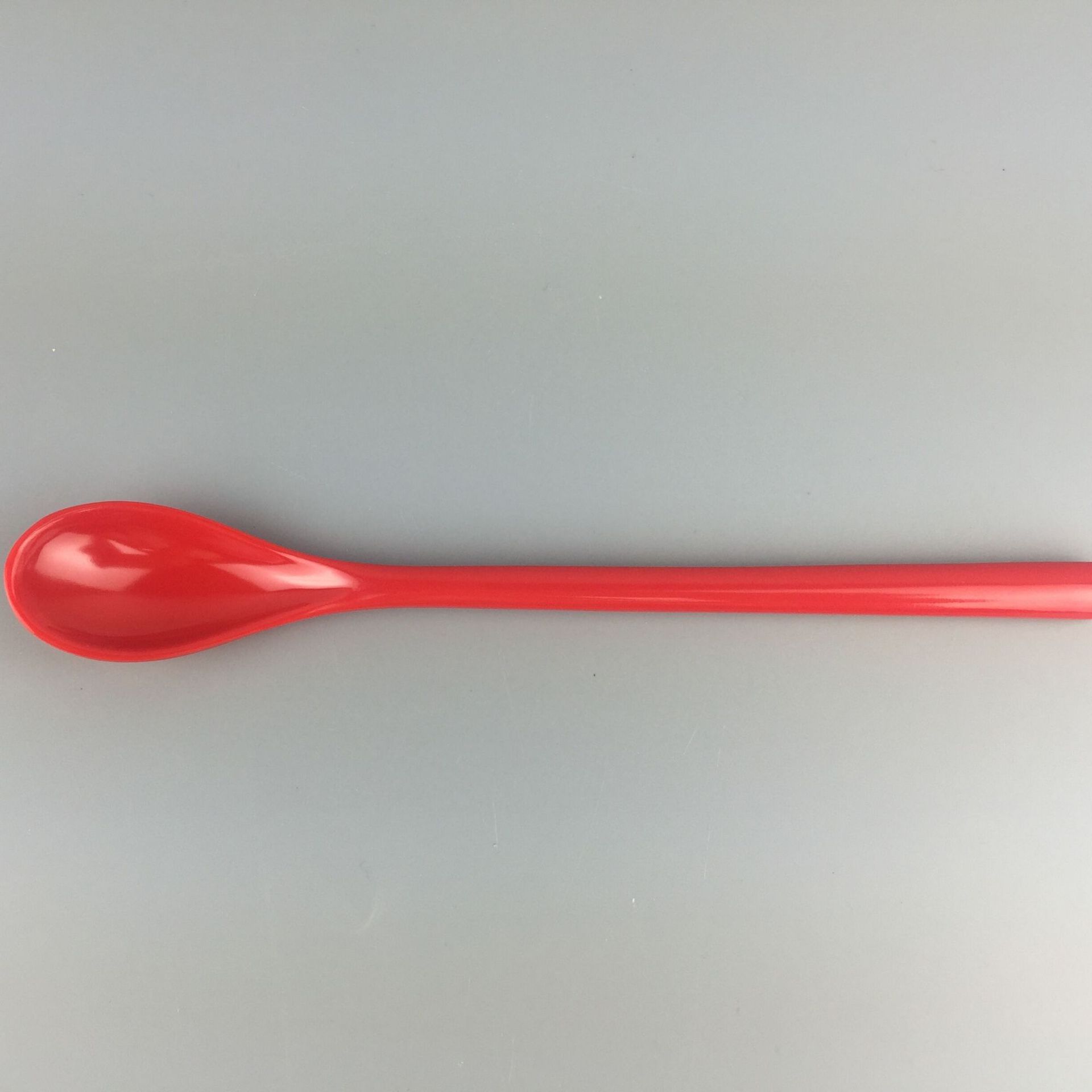 19cm transfronterizo en stock color cuchara de leche para niños cuchara de agitación de mango largo cuchara de pomada de melamina Amazon