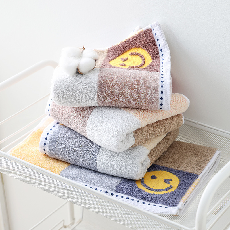 Pure cotton towel hanging household face towel hand towel skin-friendly soft lint-free unisex factory direct sales