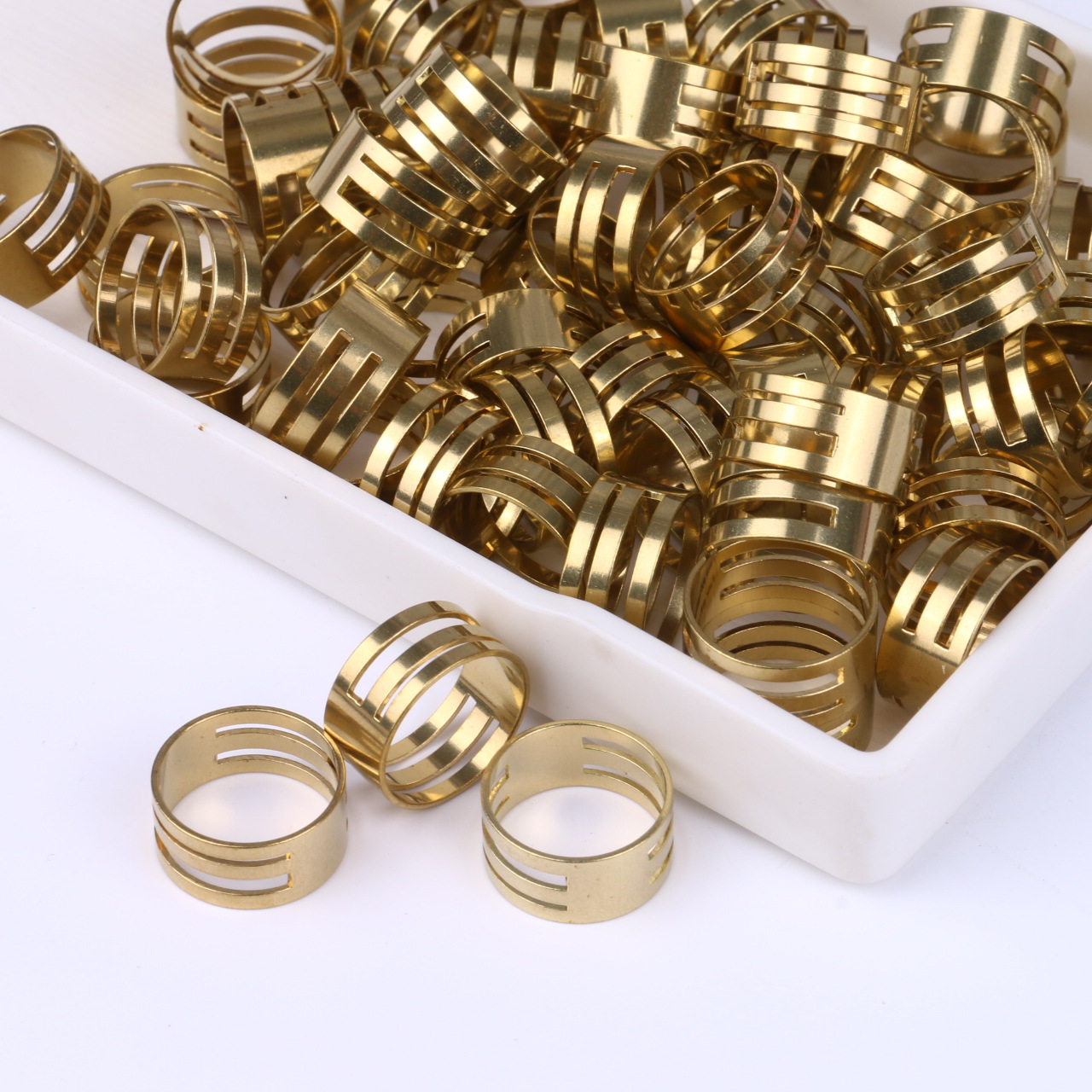 DIY Copper Jewelry Accessories, Beading Closed Ring Tools, Open Ring Tools, Single Ring Opener, Stainless Steel Ring Ringers
