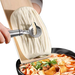 刀削面刀専用削面刀家庭用新型木柄ステンレス山西麺食専門工具削面神器