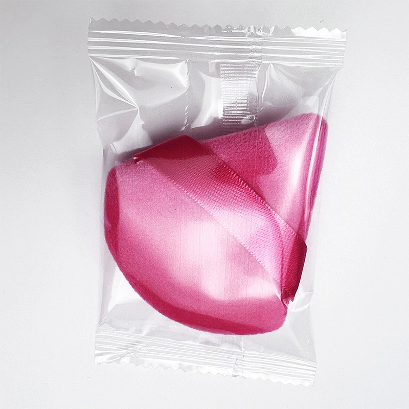 Loose Powder Puff Triangular Soft Sponge, Velvet Makeup Applicator, Multi-color Options