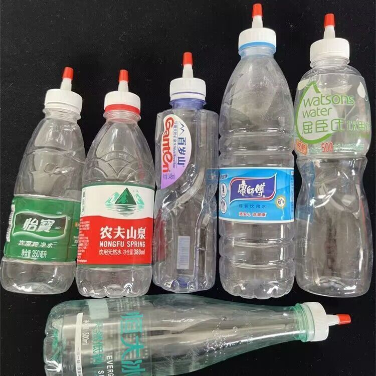 密封蓋のミネラルウォーターの瓶の蓋の先の口の交換ヘッドは漏れ防止の油壺のプラスチックのまっすぐな口の長い口を交換することができます。|undefined