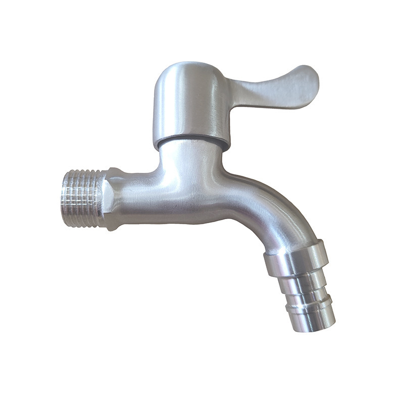 Grifos de acero inoxidable 304 lavadora Grifos especiales de piscina de trapeador alargado Grifos domésticos 4 puntos Grifos de hervir rápidamente