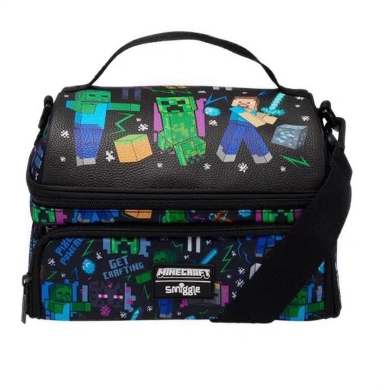 Australia Smiggle paquete de comidas de doble capa para estudiantes de primaria y secundaria paquete de almuerzo para niños paquete de almuerzo para estudiantes bolsa de almacenamiento de paquetes de hielo para el bento