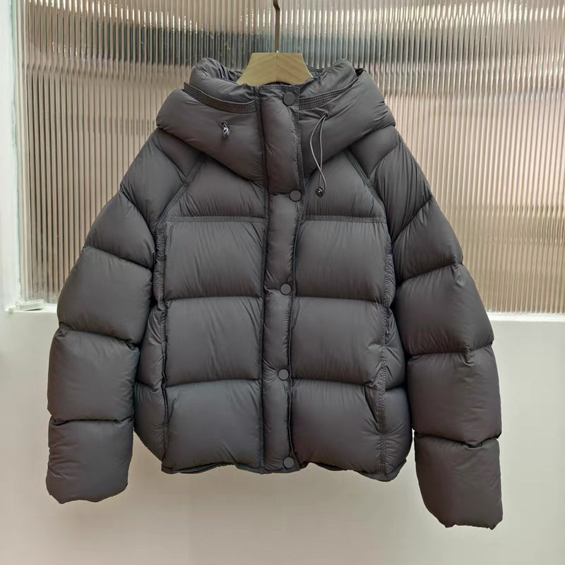 Puff corto moda casual ropa de algodón para mujeres otoño y invierno 2025 nuevo suelto con capuzas abrigo de pan de moda image 10