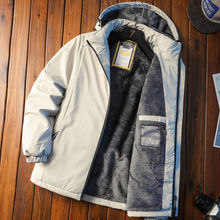 登山服男士加厚棉衣新款潮流加绒夹克冬季青年保暖外套帅气冲锋衣