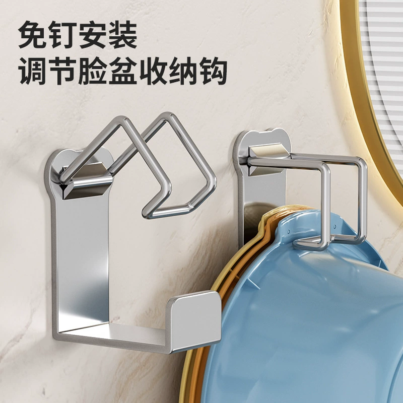 Раковина крючок в ванной комнате без пробития