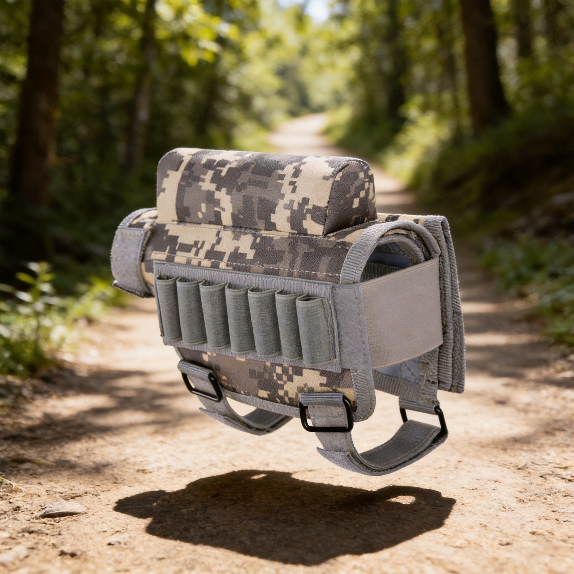 Cross-Border New Gun Support Pad Outdoor Off-Road Cs Tactical Cheek Support Bag Military Camouflage Accessories Magazine Hunting Bag