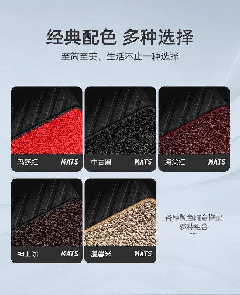 Suitable for Honda XRVTPE car models: upgraded 3D textured, non-slip, fully enclosed, waterproof, wear-resistant, environmentally friendly, and odorless floor mats