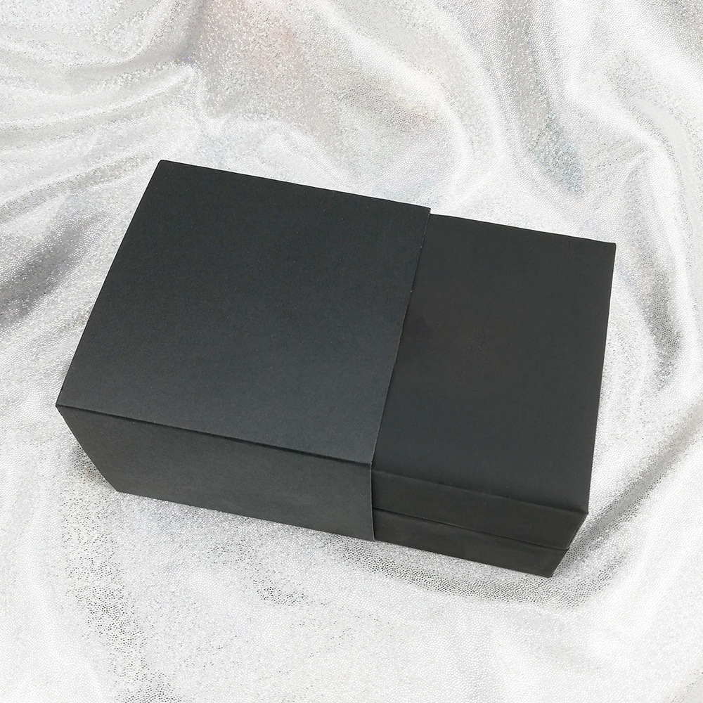 Factory Direct Supply in stock watch box spring flip watch box gift jewelry Crown hard plastic covered PU packing box