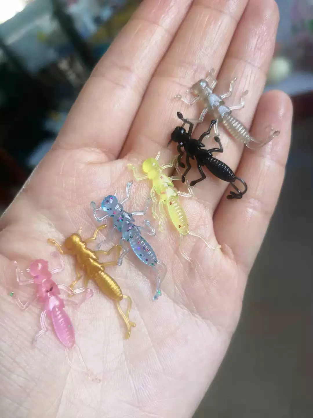 Оптовая Япония Мини Паук 3.0 см0.16 г Техасская Рыболовная Группа Luya Root Рыбалка Мягкая Приманка Микро Паук