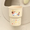 [Beige Plastic Cup Holder] Star Dachshund