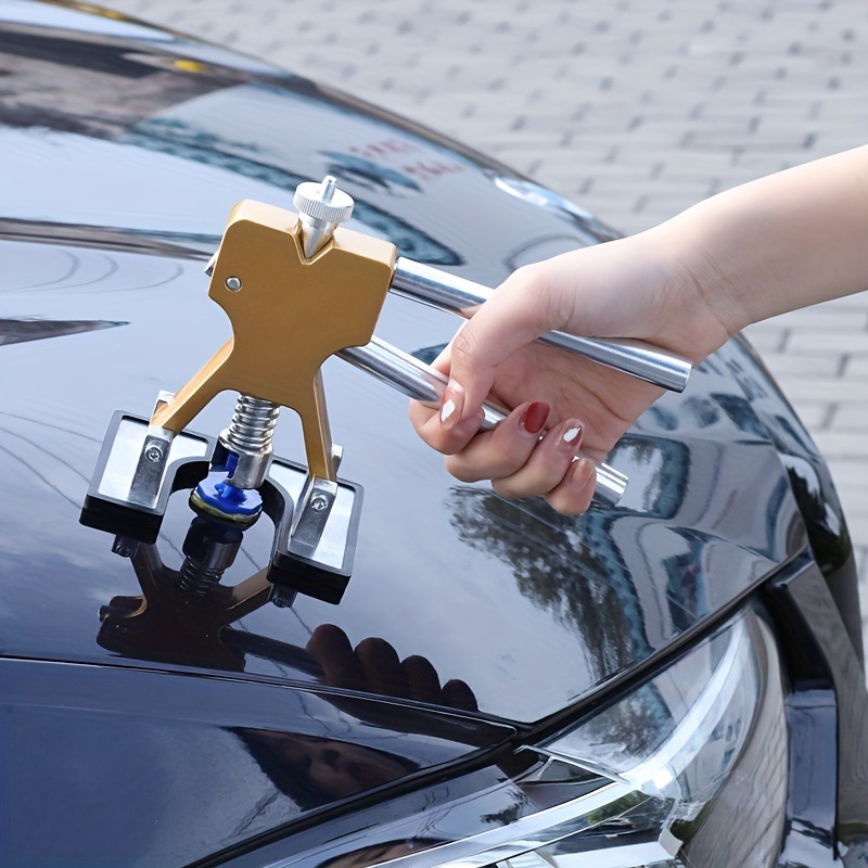 Herramienta de reparación de abolladuras para automóviles, extractor de chapa, paquete de herramientas, entrega por Temu