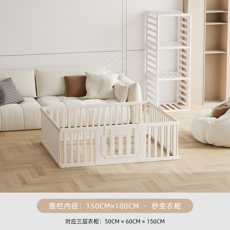 Babies cerca cerca cerca de protección bebé escalada almohadilla cerca de seguridad integrada para niños gabinete cambiable doméstico para bebés