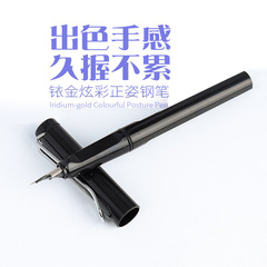 Student Calligraphy Practice Pen, Ergonomic Office Colorful Fountain Pen with Fine Tip—Perfect for Boys and Girls, Designed Specifically for Ink Refills and Writing Practice