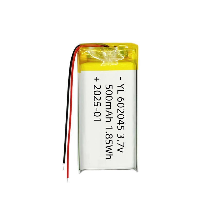 602045/500mAh 배터리(보호 보드 콘센트 포함)