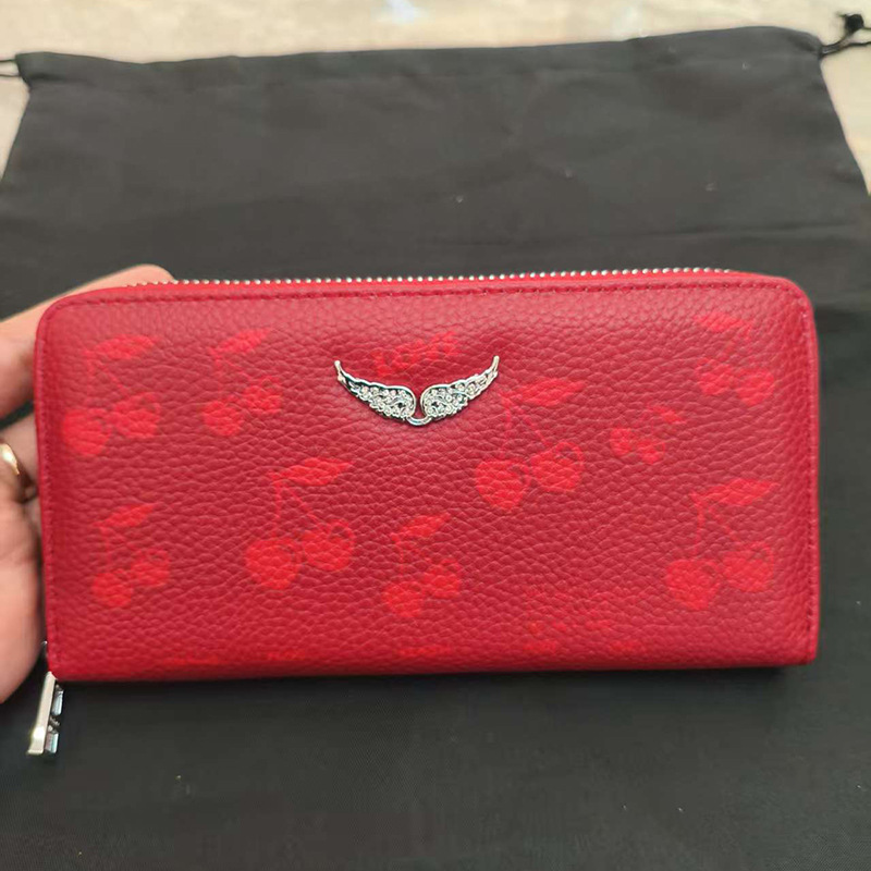 ZV bolsos de mujer de diamantes en caliente transfronterizos bolsos de cadena metálica bolsos tarjetas de cartera bolsos de mano largos bolsos de cambio monedero integrado