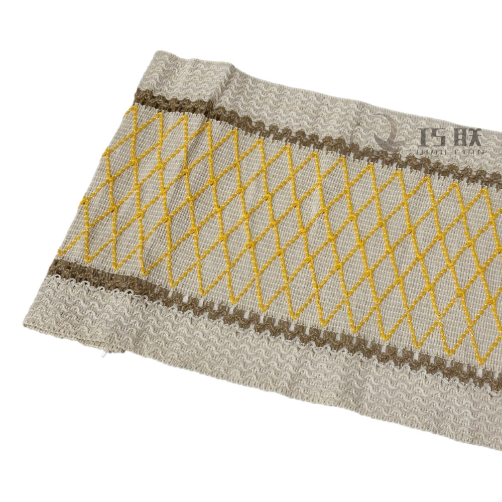 미드 체크-노란색