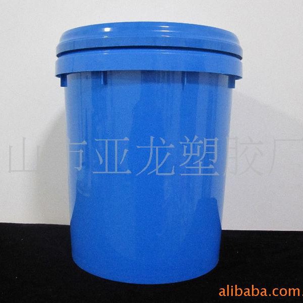 供应共聚25kg广口塑料桶塑料食品级密封桶涂料包装桶水桶塑料圆桶