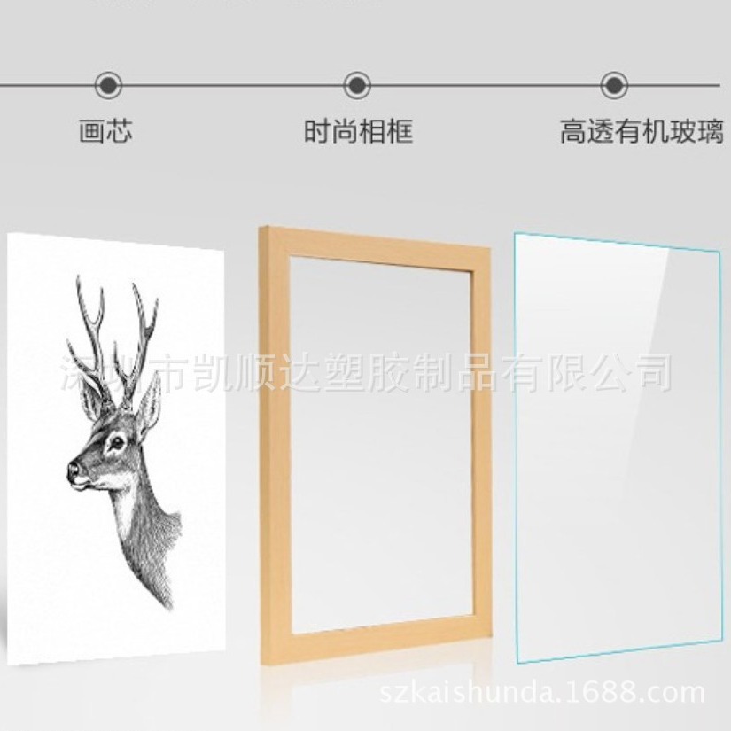 相框 画框 镜框 专用 PET PVC 透明塑料片 板 塑料有机玻璃片