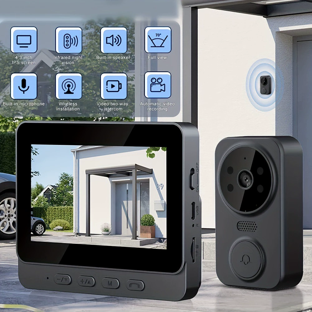 Wires Doorbell Camera Video Doorbell High definition跨境