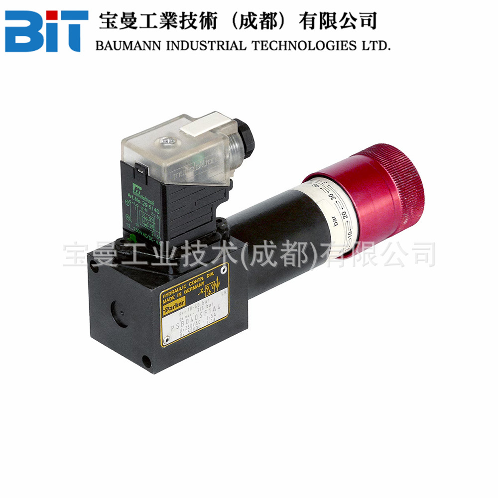 美国PARKER派克PSB系列PSB100AF1A电液压力开关丁晴橡胶密封正品