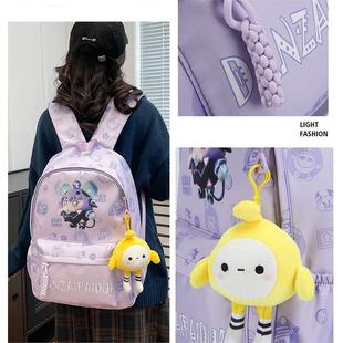 Cute Primary School Student Junior High School Student Large Capacity Schoolbag Female Cartoon Cute Ins Kidsren's Backpack Outing Backpack