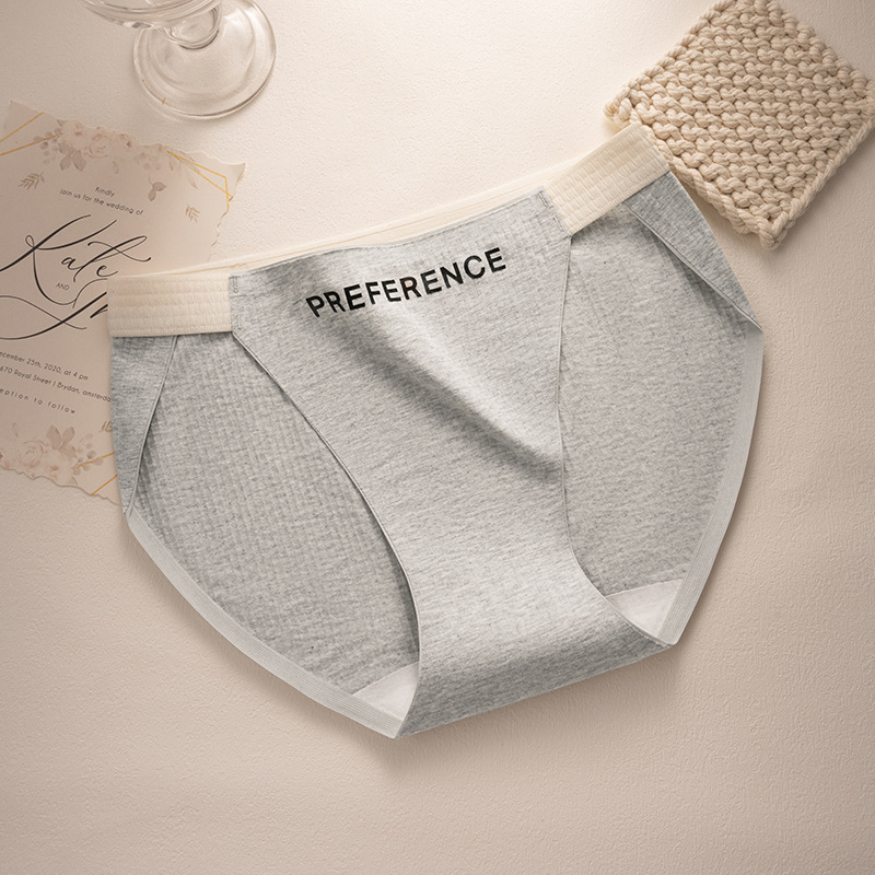 Algodón puro 10A entrepierna antibacteriana entrepierna de algodón puro transpirable deportivo sin costuras chica alta calzoncillos de cruz alta calzoncillos de mujer