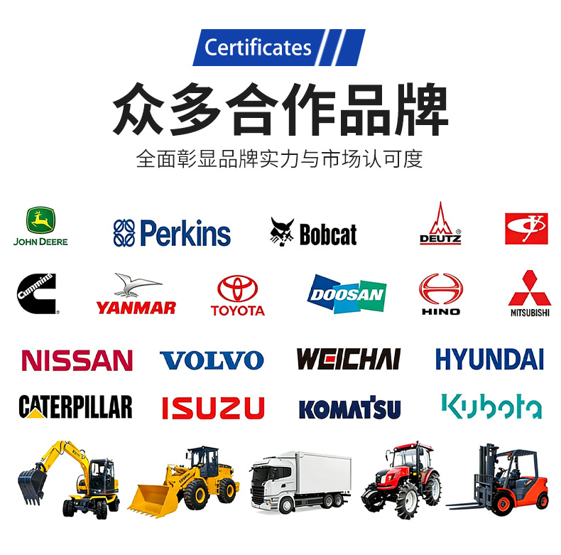 Suitable for 1104D Engine Overhaul Kit, Repair Seal Cylinder Gasket Set, Repair Kit Gasket Factory Wholesale