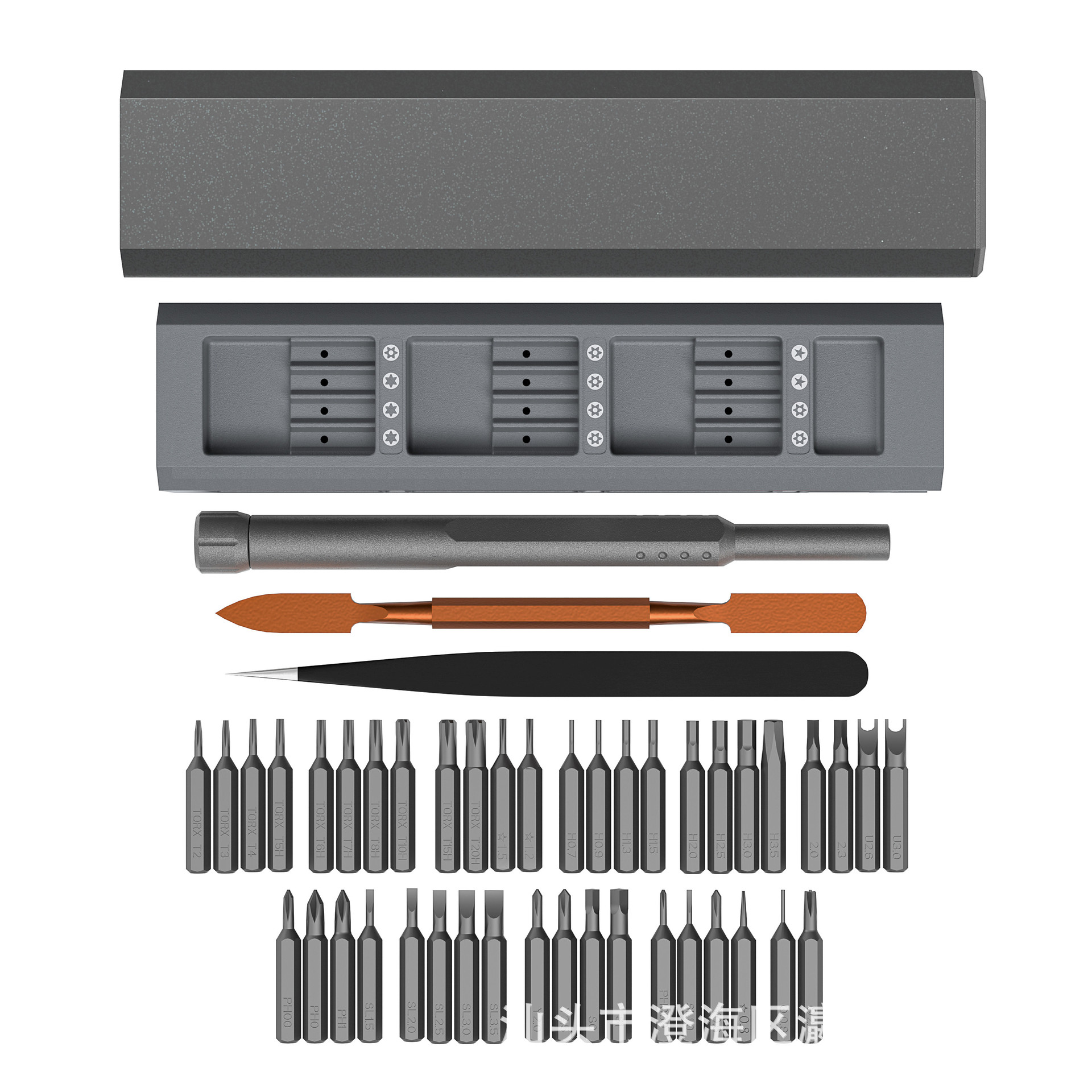 44-en-un juego destornillador de precisión apple android notebook reparación y desmontaje herramienta de mano destornillador traje