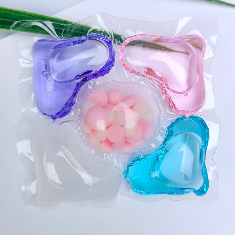 The 5-chamber laundry pearl with long-lasting fragrance laundry ball, a multi-functional concentrated laundry ball, wholesale manufacturer